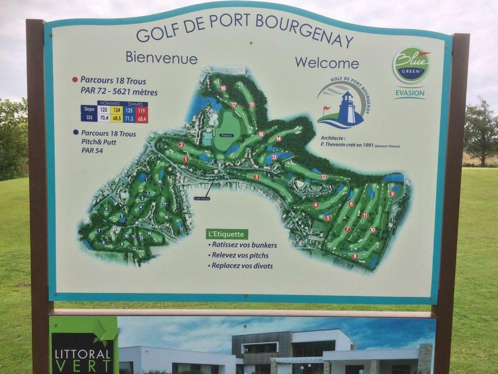 Talmont-Saint-Hilaire Appartement 2 Pieces Port-Bourgenay 31M2 - Acces Piscine Inclus מראה חיצוני תמונה